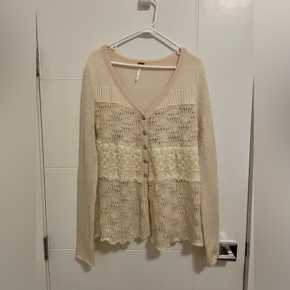 Free People Honeysuckle Years Cardigan - Picture 2 of 7